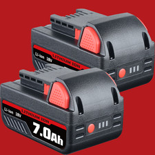 2PACK 7.0 AH Extended Capacity For Milwaukee M18 18V Lithium Battery 48-11-1860