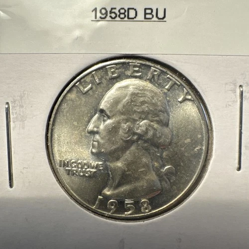 1958-D Washington Quarter BU
