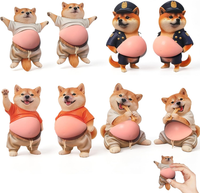 8 StüCk TüRstopper Selbstklebend, 3D Hund Design Silikon TüRpuffer, Wandschutz &