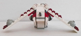 LEGO Star Wars Episode II 4490 Republic Gunship- Mini! Pre-Owned! DIRTY!