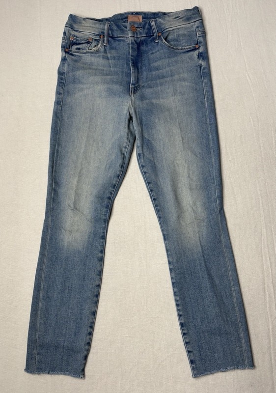 Mother Jeans Womens Size 28 The High Waisted Looker Ankle Fray AU Revoir