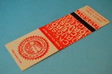 ECKERD DRUG STORES MATCHCOVER  matchbook match book  PHARMACY cover  FAMILY  red