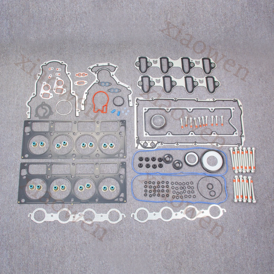 Juego de juntas de culata con pernos para GMC Chevy Tahoe Silverado 1500 2002-2011 5,3 L 4,8 L Foto 4 de 4
