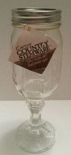 Carson Country Stemware Ball Mason Jar Tall High-Falutin' Glass Barware