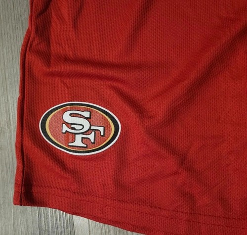 Authentic NFL Team Apparel 49ERS Youth Shorts/Shirt set size Youth M (10/12) - Picture 4 of 5