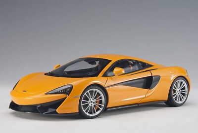 1/18 マクラーレン570 2016 McLAREN 570S ORANGE WITH SILVER WHEELS COMPOSITE 1:18