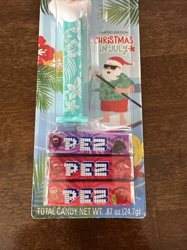 Pez Santa Weihnachten im Juli Limited Edition Spender Neu 2024 Retired - Bild 5 von 5