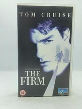 The Firm, Starring Tom Cruise On VHS Video Cassette Tape