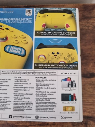 Brand New Nintendo Switch Wireless Controller Fortnite Peely Banana Official - Picture 11 of 19