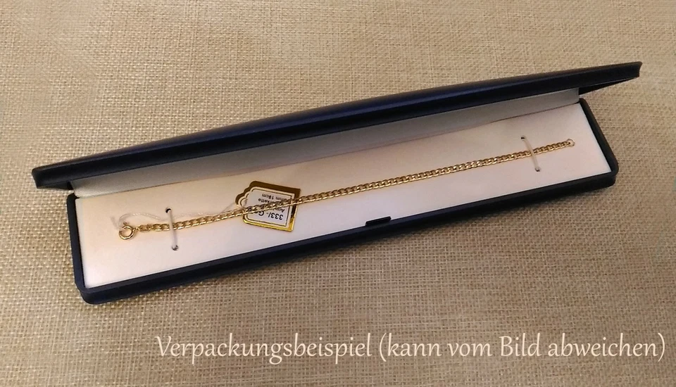 ECHT GOLD *** Armband Armkette Panzerkette 3 mm / 17-18-19-20-21  cm - Bild 3 von 4