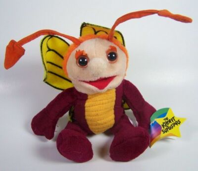 Sparky Firefly Plush Bean Bag from 1970's Bugaloos Show & Krofft Supestars 1999