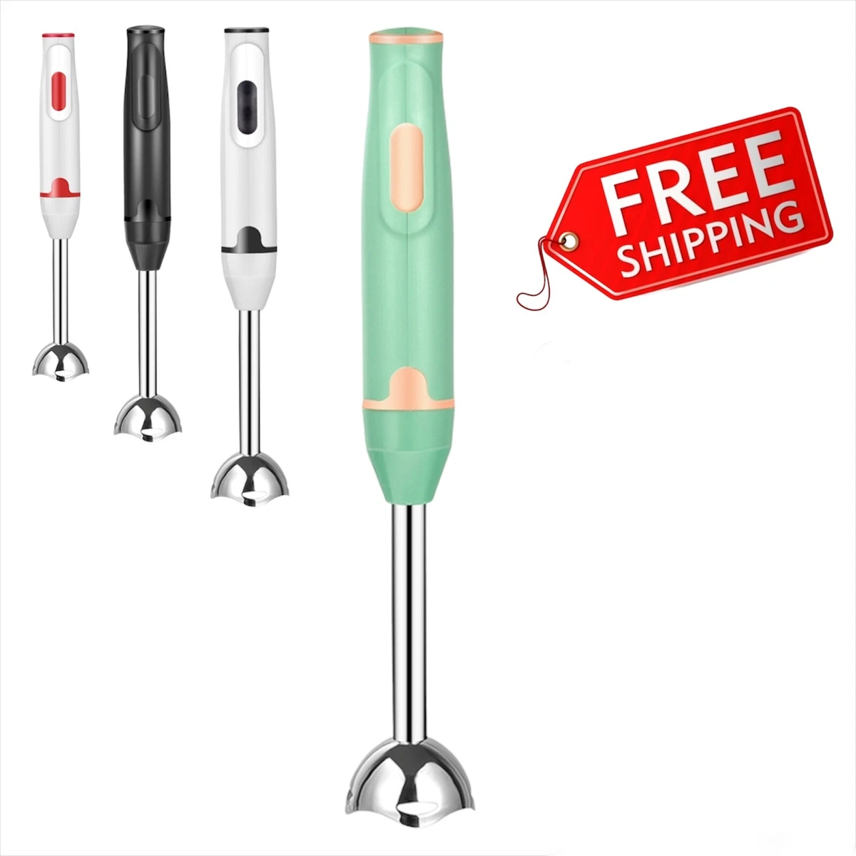 Immersion Hand Stick Blender Electric Food Vegetable Grinder Hand - held  Cooking