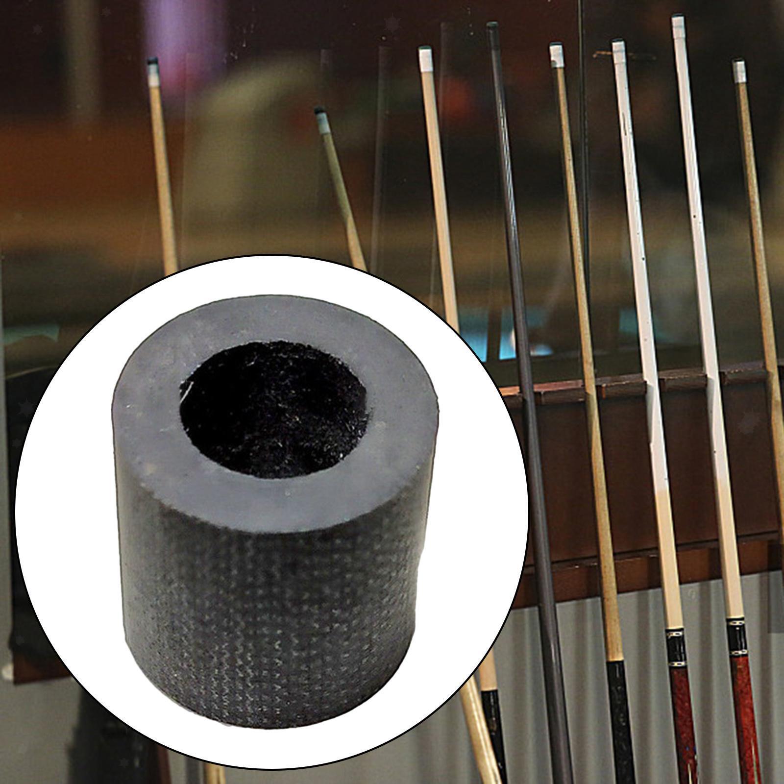 Black Billiard Cue Ferrule Lightweight Repair Tool Bakelite Pool Cue