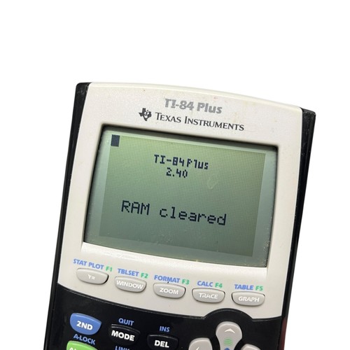 Texas Instruments TI-84 Plus Graphing Calculator with Cover TESTED Working - Picture 2 of 10