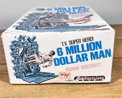 6 Million Dollar Man Bionic Bustout キット Fundimesions MPC Six Million Dollar Man Bionic Bustout! Rare Kit