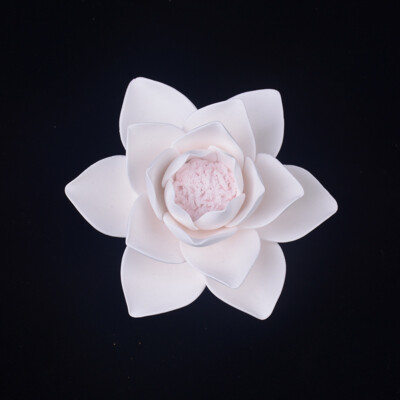 Essential Oil Passive Flower Diffuser -Lotus Flower Porcelain