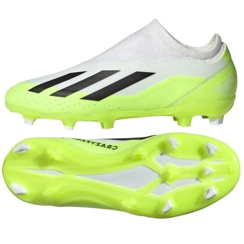 adidas Jr X Crazyfast.3 LL FG Shoes Soccer Cleats Kids Junior Youth Size 6