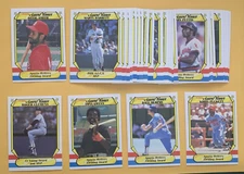 1987 Fleer Award Winners SET BREAK singles #1-44 - stars, rookies, HOFers