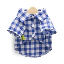 Summer Dog Pet Cat Clothing Plaid Shirt Small Dog Clothes Chihuahua Yorkshire