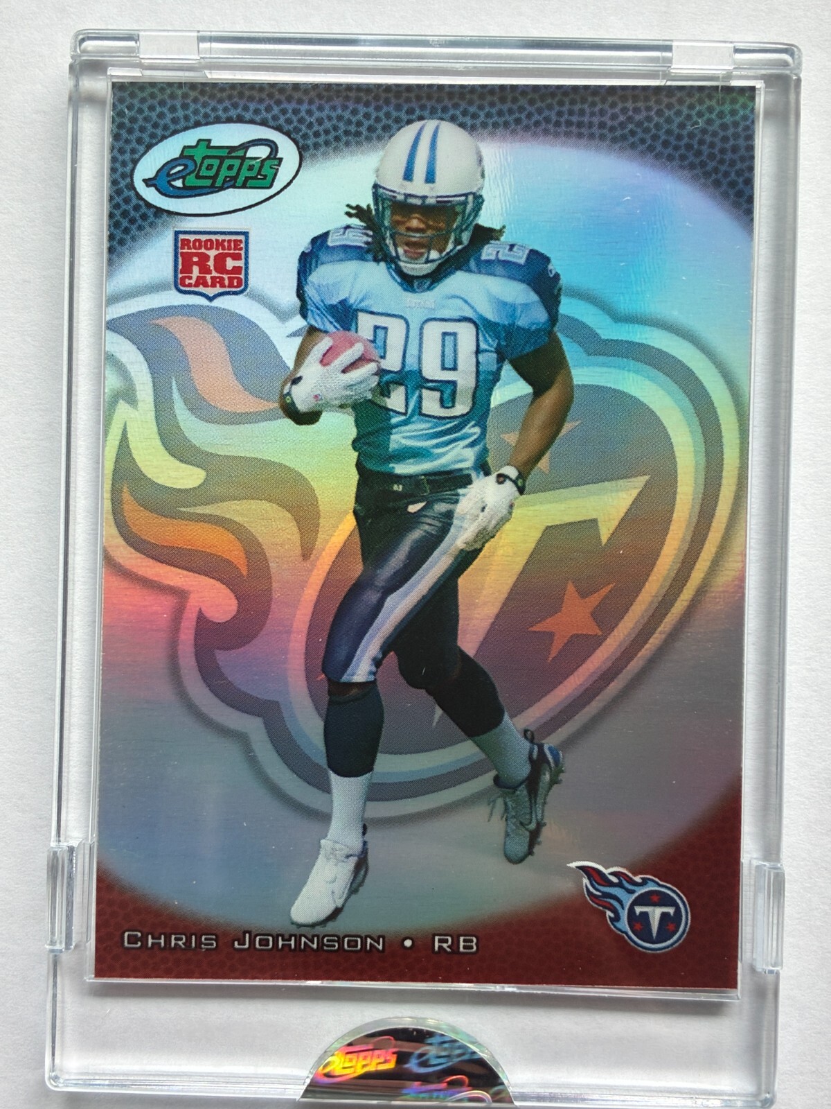 Chris Johnson Etopps #13 Base