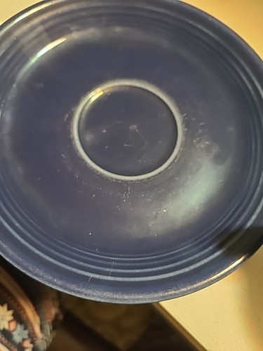 Vintage Fiesta Cobalt Cup And Saucer Blue - Picture 6 of 8