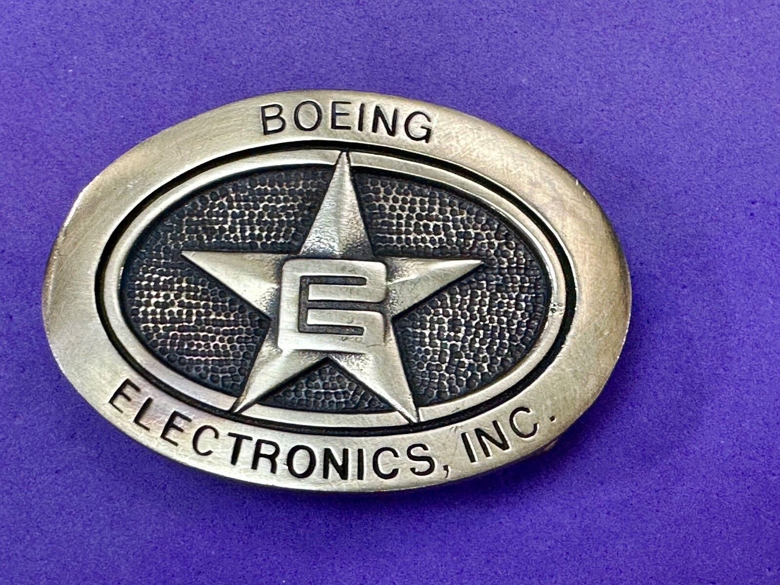 Vintage Boeing Electronics Inc Solid Brass Bts 19… - image 15