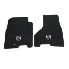 09-12 Dodge Ram Meg Crew Cab Dark Slate Carpet Floor Mats Set Of 2 New Mopar