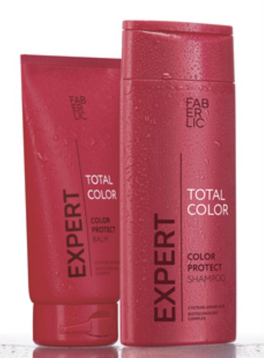 Total Color Color Protect Shampoo & Conditioner Preserves a bright
