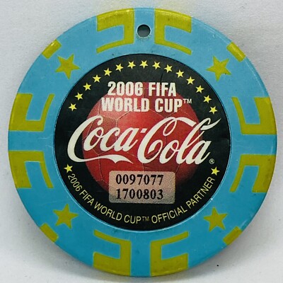Coke Cola 2006 FIFA World Cup Champions Argentina Chip | eBay