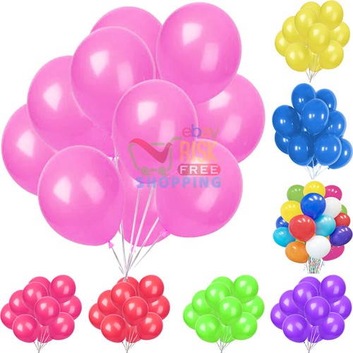 100 x Latex Perlen BALLON BALLONS Helium BALLONS Qualität Party Geburtstag Hochzeit - Bild 22 von 30