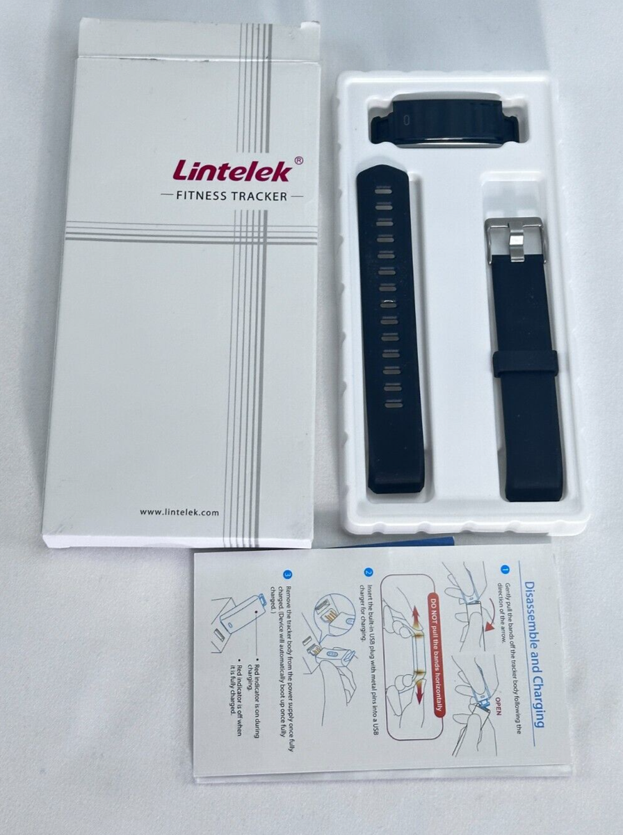 Lintelek Fitness Tracker ID115Plus HR Black