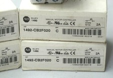 NEW ALLEN BRADLEY 1492-CB2F020 SERIES C MANUAL MOTOR STARTERS CONTROLLER 