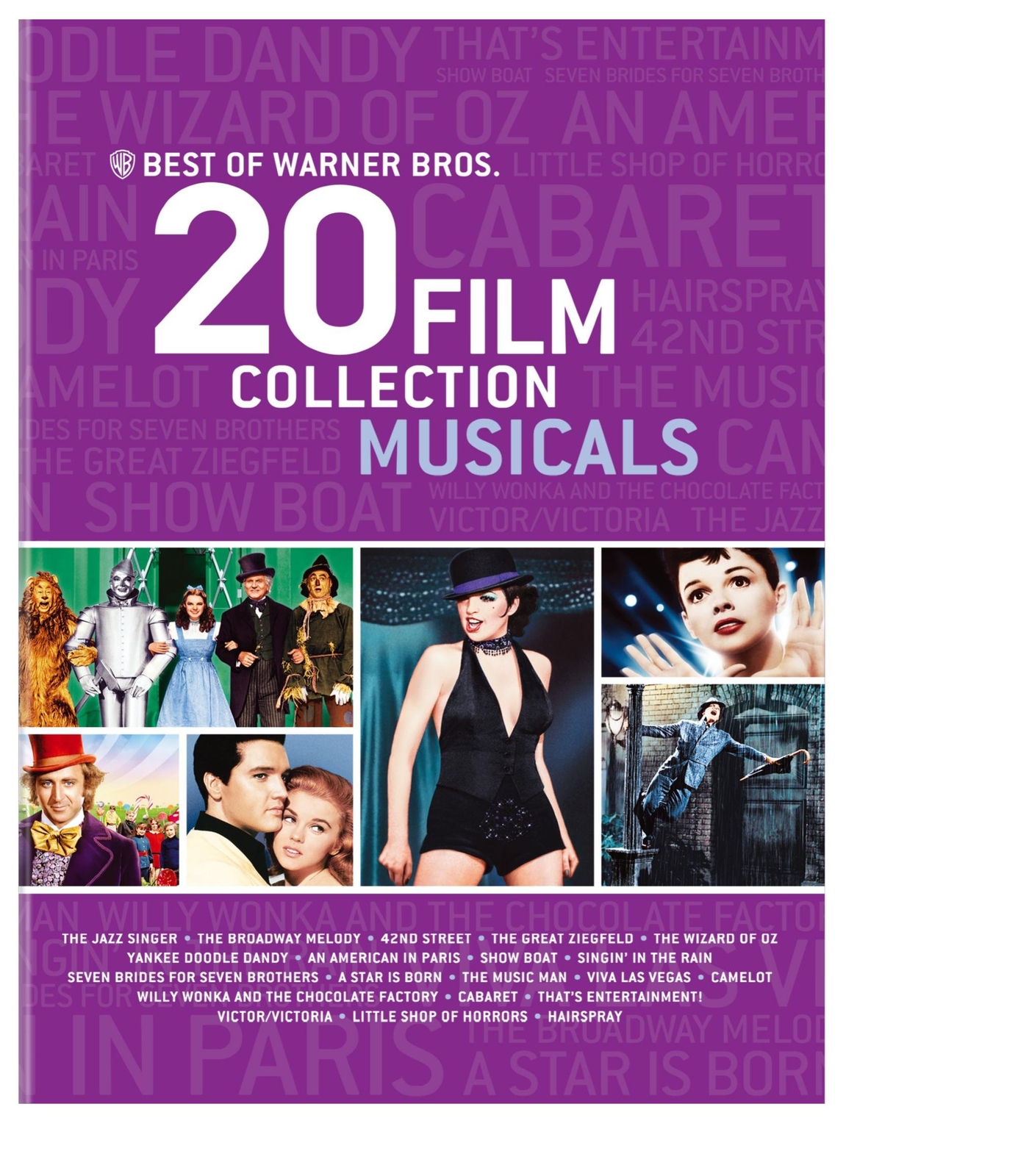 Best of Warner Bros. 20 Film Collection Musicals (DVD) Judy Garland Gene Kelly