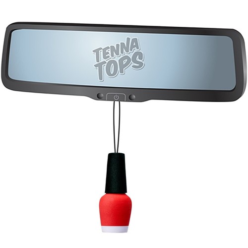 Tenna Tops Rojo Esmalte de Uñas Botella Decoración de Coche Antena Topper (Se Adapta a Antena Grasa) - Imagen 5 de 5