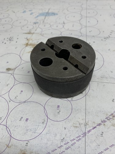 machinist made Bank Block Gewindebohrer Block