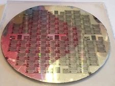 4" XEROX Printer Silicon Wafer DDC CTP1 CTP3 Vintage 1970s 1980s Extremely Rare