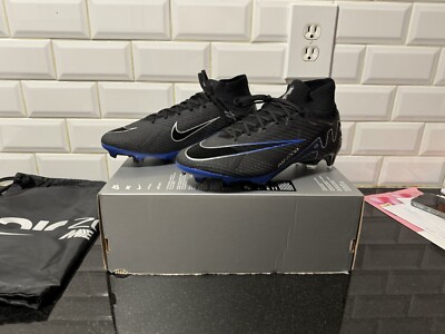 Nike Zoom Superfly 9 Elite FG Black Blue Men s Size 8 DJ4977-040 