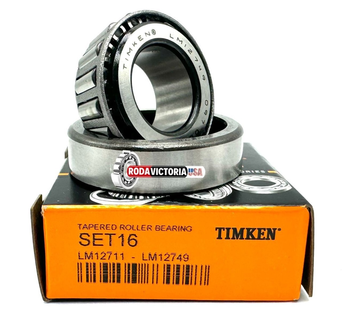 Set Cuscinetti E Pista Timken SET16 – LM12749/LM12711, Nuovo In Confezione - Foto 2