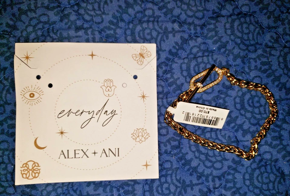 nuevo Alex And Ani Pave cadena palanca pulsera Foto 2 de 3