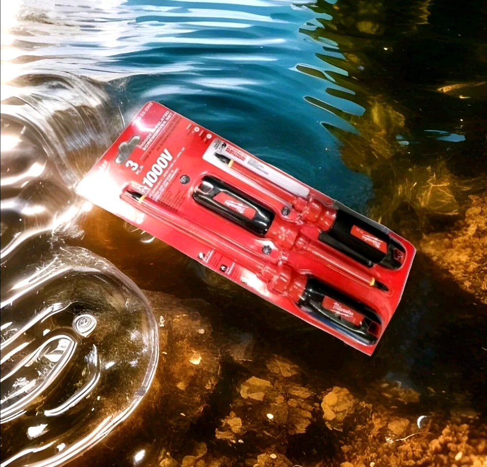 Milwaukee insulated screwdriver set 3pcs - Image 2 of 3