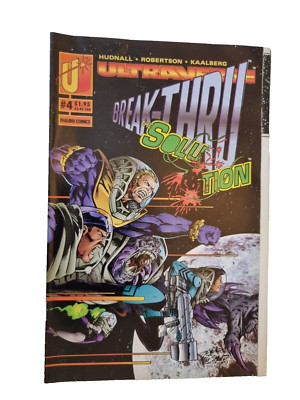 The Solution Comic Vol. 1 No. 4 December 1993 Ultraverse Malibu Comics