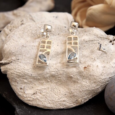 Orecchini Vintage In Argento Sterling Kit Heath Mackintosh Del 1994 - Foto 5