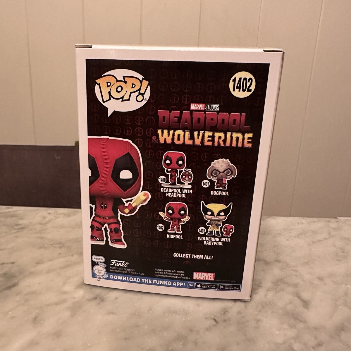 Funko Pop 1402 Kidpool Deadpool