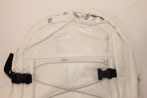 Supreme Cordura FW17 Ripstop Nylon Backpack White - 100% Authentic - Picture 6 of 18