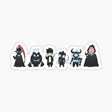 Solo Leveling - The Whole Lil Gang Sticker 6in - Sticker Graphic Decal