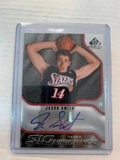 Jason Smith 2009-10 SP Game Used Editions Auto Card #14