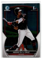 2023 Bowman #BCP-34 Abdias De La Cruz Chrome Prospects Arizona Diamondbacks