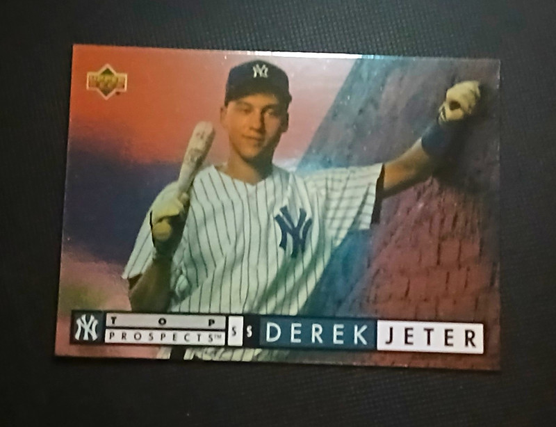 Upper Deck 1994 Derek Jeter New York Yankees Top Prospects Baseball Card #550