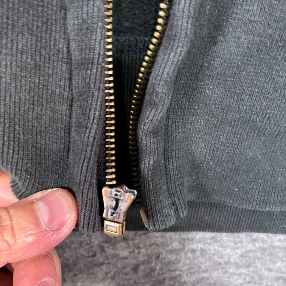 Chaqueta con Capucha Old Time Hockey Para Hombres XL Equipo Canadá Negra Roja Blanca Defectos Cremallera Foto 4 de 4