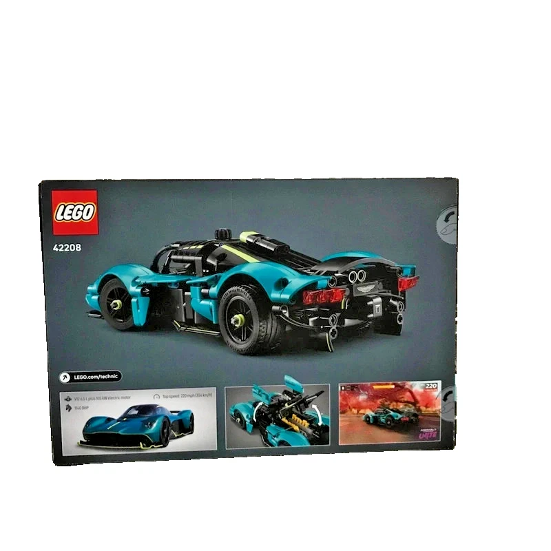 LEGO Technic 42208 – Aston Martin Valkyrie | Voiture de course | 707 pièces - Photo 3/4